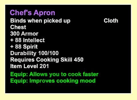 Chef's Apron